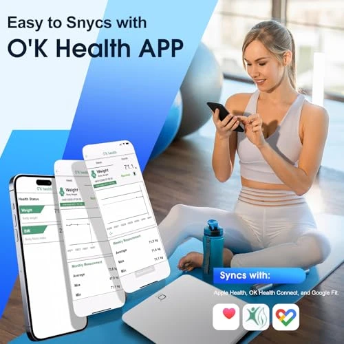 Smart Scale for Body Weight and BMI — Smart Scale, O' CARE