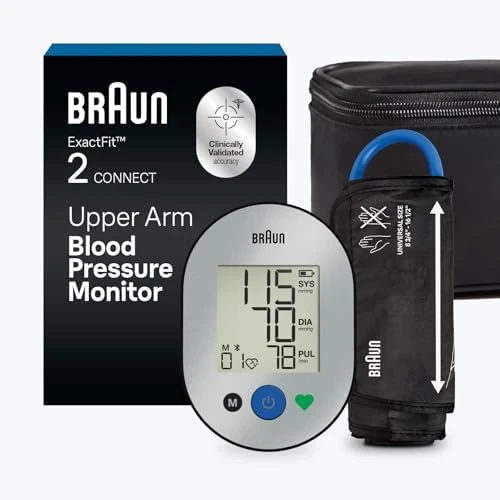 Upper Arm Blood Pressure Monitor with Bluetooth — Blood Pressure Monitor, Braun