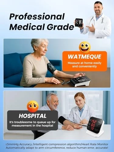 Upper Arm Electronic Blood Pressure Monitor — Blood Pressure Monitor, WAMELPRI