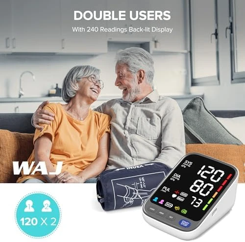 Automatic Upper Arm Blood Pressure Monitor — Blood Pressure Monitor, WAJ