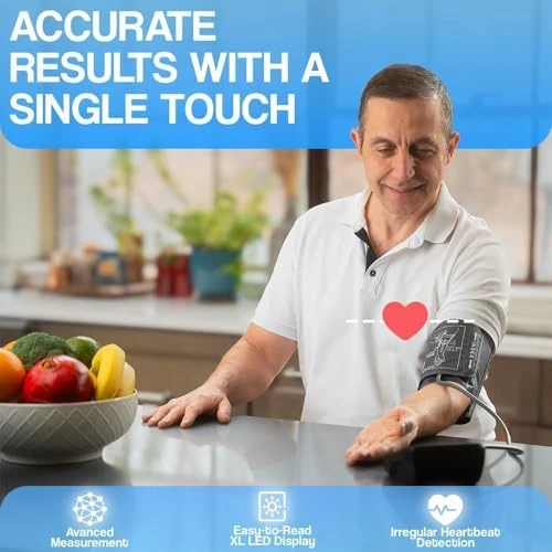 Blood Pressure Monitor for Home Use — Blood Pressure Monitor, AMSPROOF