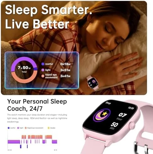 Health Fitness Tracker with Calling — Fitness Tracker, JYUAJOI