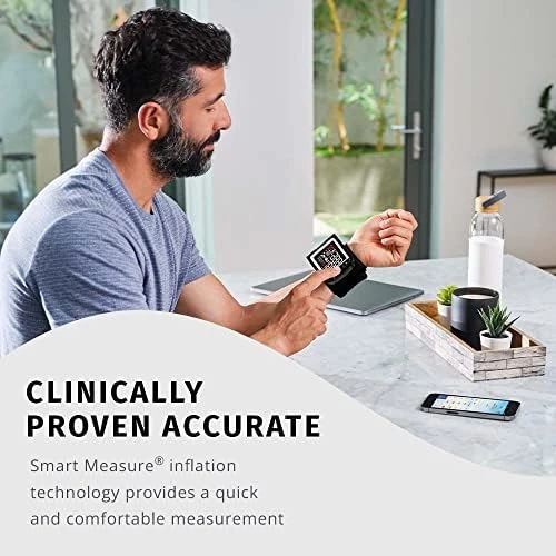 Premium Wrist Blood Pressure Monitor — Blood Pressure Monitor, Homedics
