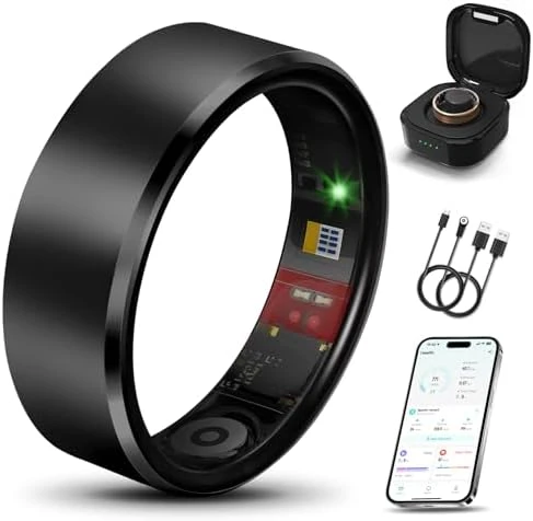 Smart Health Ring with Fitness Tracking — Smart Ring, Milavan