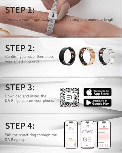 Smart Ring Fitness Tracker — Smart Ring, Luxelle