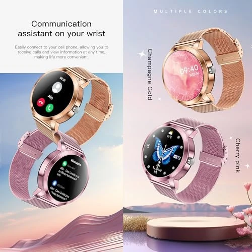 Smart Watch for Women, 1.27" AMOLED — Fitness Tracker, SGDDFIT