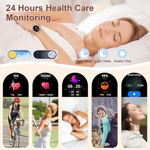 Smart Watch for Women (Make/Answer Call) with Diamond — Smart Watch, GADIXY