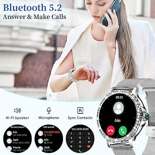 Smart Watch for Women with Blood Pressure/Heart Rate Monitor — Smart Watch, Fitoncloud