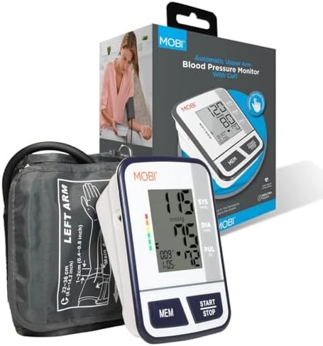 Upper-Arm Blood Pressure Monitor — Blood Pressure Monitor, MOBI