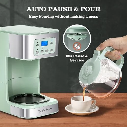 12-Cup Programmable Coffee Maker — Coffee Maker, Taylor Swoden