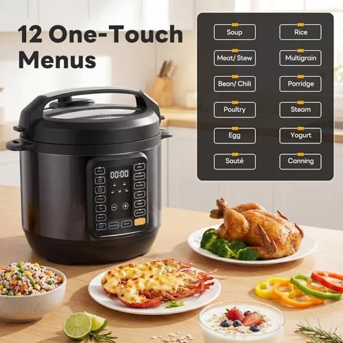 16-in-1 Electric Pressure Cooker — Multicooker, Sweetcrispy