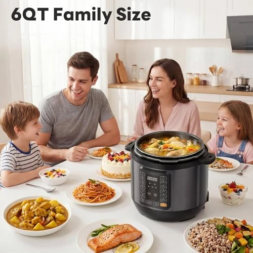 16-in-1 Electric Pressure Cooker — Multicooker, Sweetcrispy