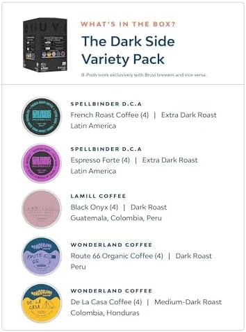 Single-Serve Coffee Maker Bundle — Coffee Maker, BRUVI
