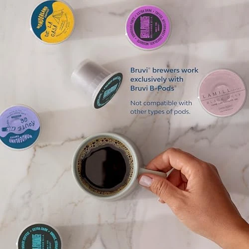Single-Serve Coffee Maker Bundle — Coffee Maker, BRUVI