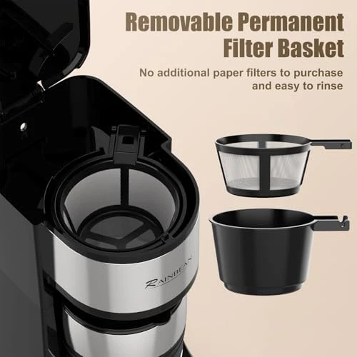 Single Serve Coffee Maker — Coffee Maker, RAINBEAN