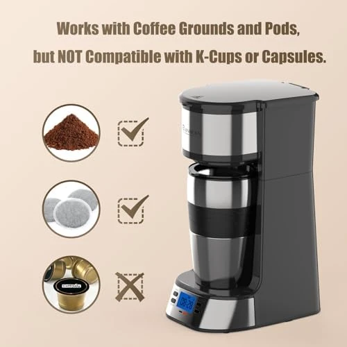 Single Serve Coffee Maker — Coffee Maker, RAINBEAN