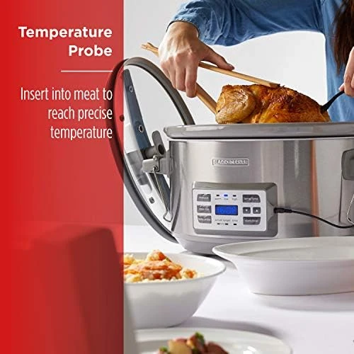 7-Quart Digital Slow Cooker — Multicooker, BLACK+DECKER