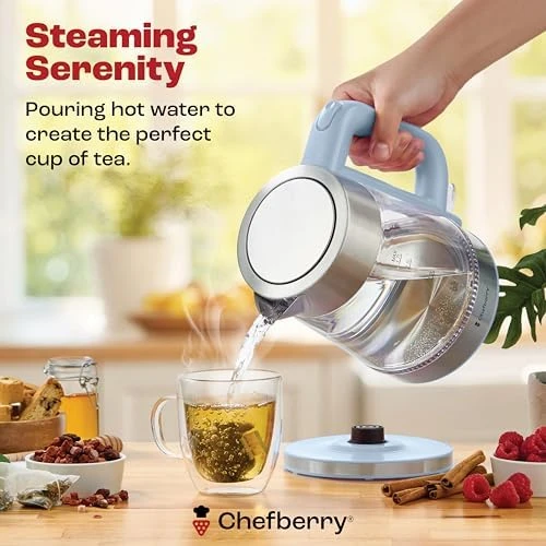 Electric Kettle for Boiling Hot Tea & Water — Electric Kettle, Chefberry