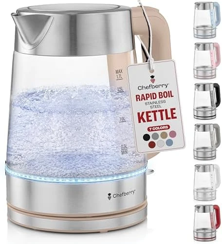 Electric Kettle for Boiling Hot Tea & Water — Electric Kettle, Chefberry