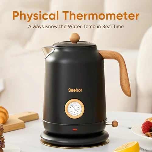 Electric Kettle with Thermometer — Electric Kettle, Seehot