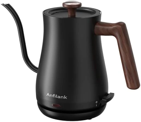 Gooseneck Electric Kettle with Thermometer — Electric Kettle, Anfilank