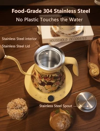 Gooseneck Electric Kettle — Electric Kettle, OLUMARAMIO
