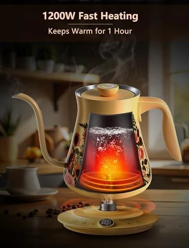 Gooseneck Electric Kettle — Electric Kettle, OLUMARAMIO