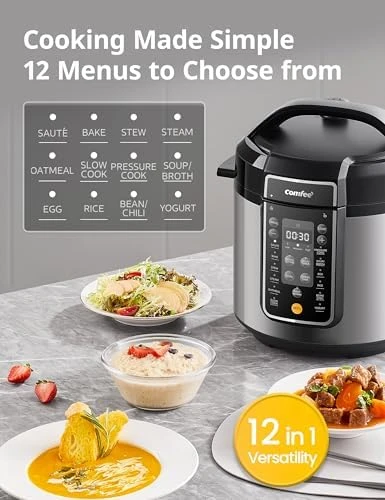 Pressure Cooker Non-Stick Pot with Yogurt Maker — Multicooker, COMFEE'