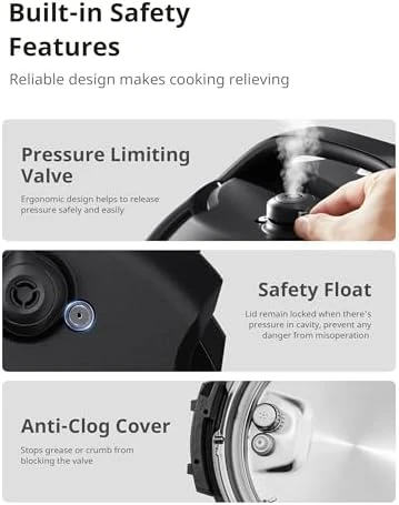Pressure Cooker Non-Stick Pot with Yogurt Maker — Multicooker, COMFEE'