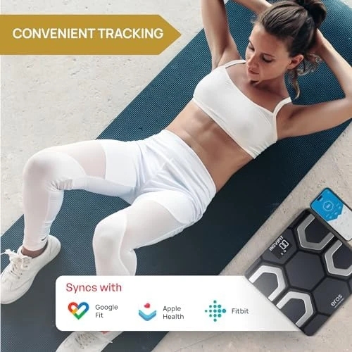 Bluetooth Smart Scale & Digital Kitchen Scale Fitness Bundle — Smart Scale, INEVIFIT