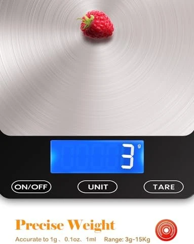 Food Scale - 33lb Digital Kitchen Scale — Kitchen Gadgets, GGQ
