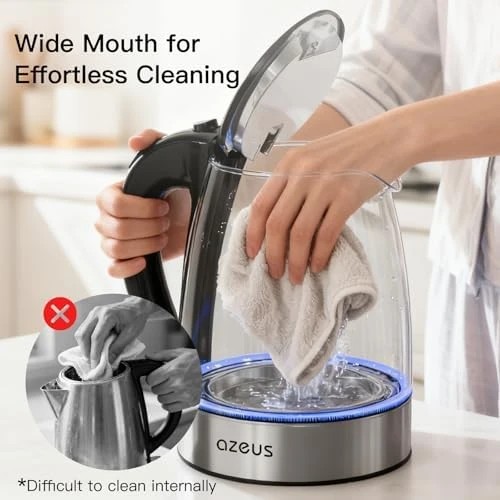 Glass Electric Kettle — Electric Kettle, AZEUS