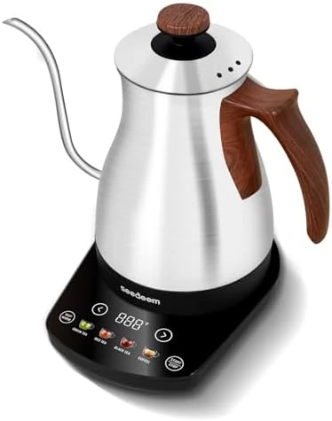 Gooseneck Electric Kettle Full Touch Screen — Electric Kettle, SEEDEEM