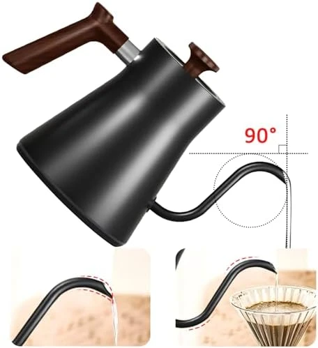 Gooseneck Electric Kettle with Variable Temperature Control — Electric Kettle, ShunChengFa