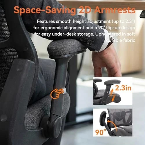 Big and Tall Ergonomic Mesh Desk Chair — Smart Chairs, WITTLONG