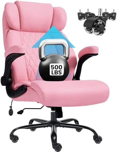 Big and Tall Office Chair with Adjustable Lumbar Support — Smart Chairs, Cloomey
