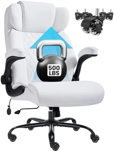 Big and Tall Office Chair with Adjustable Lumbar Support — Smart Chairs, Cloomey