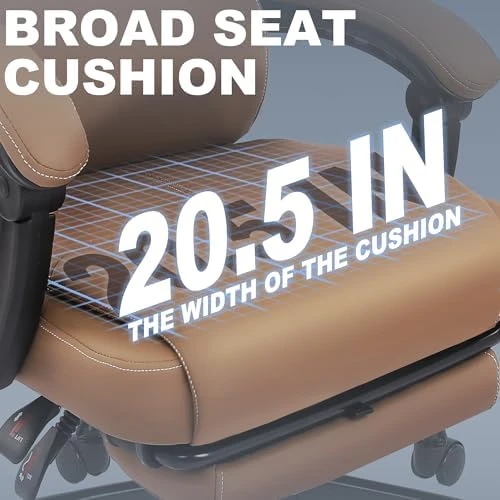 Big and Tall Office Chair with Footrest — Smart Chairs, Misolant