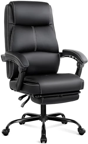 Big and Tall Office Chair with Footrest — Smart Chairs, Misolant