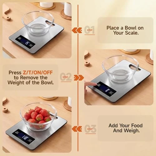 Digital Food Scale with Hang Loop — Kitchen Gadgets, Grovix
