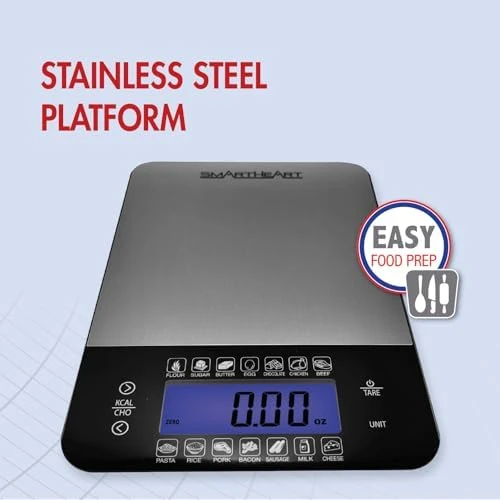 Digital Kitchen Food Scale with Calorie & Carb Calculator — Kitchen Gadgets, SmartHeart