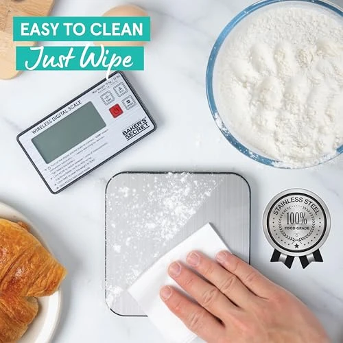 Kitchen Scale 33lbs with Wireless Display — Kitchen Gadgets, Baker's Secret