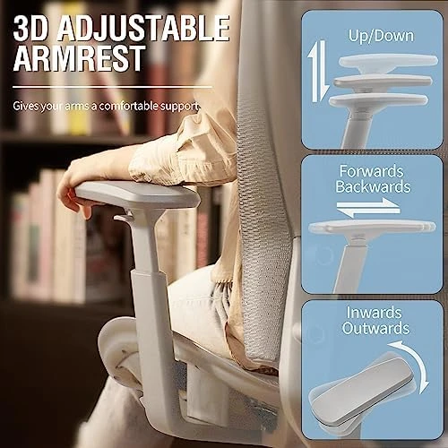 Mesh Office Chair with Ergonomic Design — Smart Chairs, ELABEST