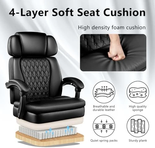 Office Chair with Foot Rest — Smart Chairs, VENDORZ