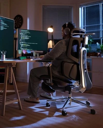 Smart Ergonomic Chair with Lumbar Tracking — Smart Chairs, Hbada