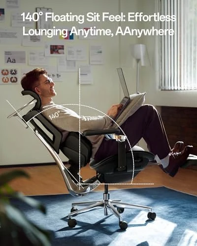 Smart Ergonomic Chair with Lumbar Tracking — Smart Chairs, Hbada