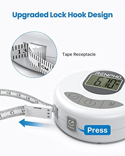 Smart Scale with 8 Electrodes & Body Measuring Tape — Smart Scale, RENPHO