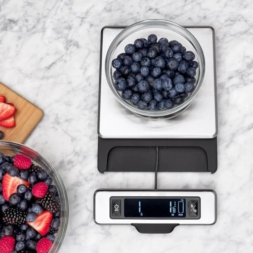 Stainless Steel Food Scale with Pull-Out Display — Kitchen Gadgets, OXO