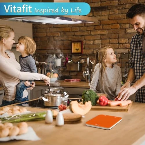 Digital Food Scale, 33lb Capacity — Kitchen Gadgets, Vitafit