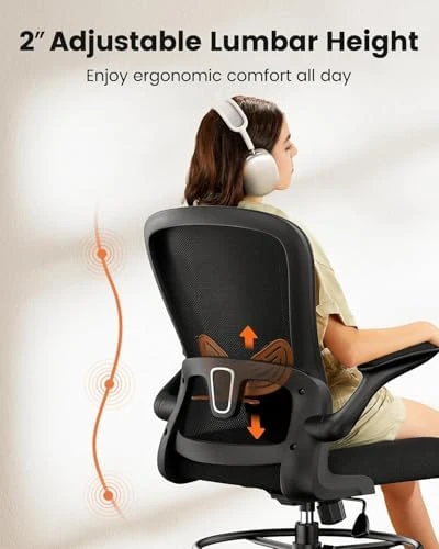 Drafting Chair with Foot Ring and Lumbar Support — Smart Chairs, ErGear